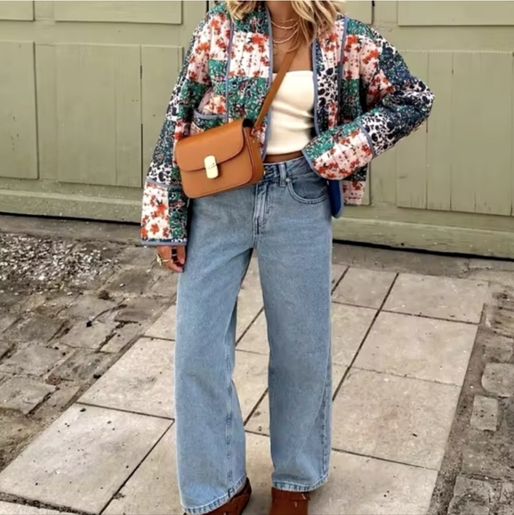 Floral Patchwork Jacket - Picture 2 of 5